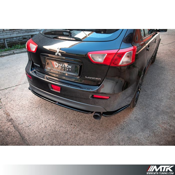 Lames latérales arrière Maxton Mitsubishi Lancer Mk8 Sportback 2007-2016
